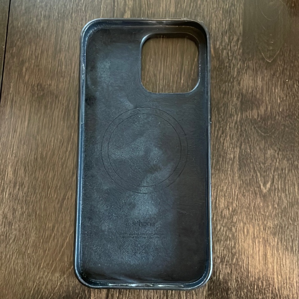 Apple brand leather iphone 14 pro max phone case